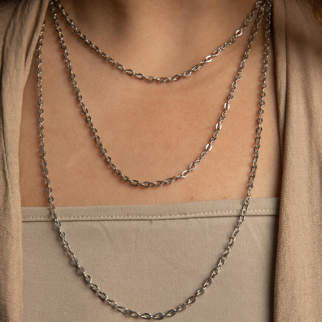 Three levels necklace