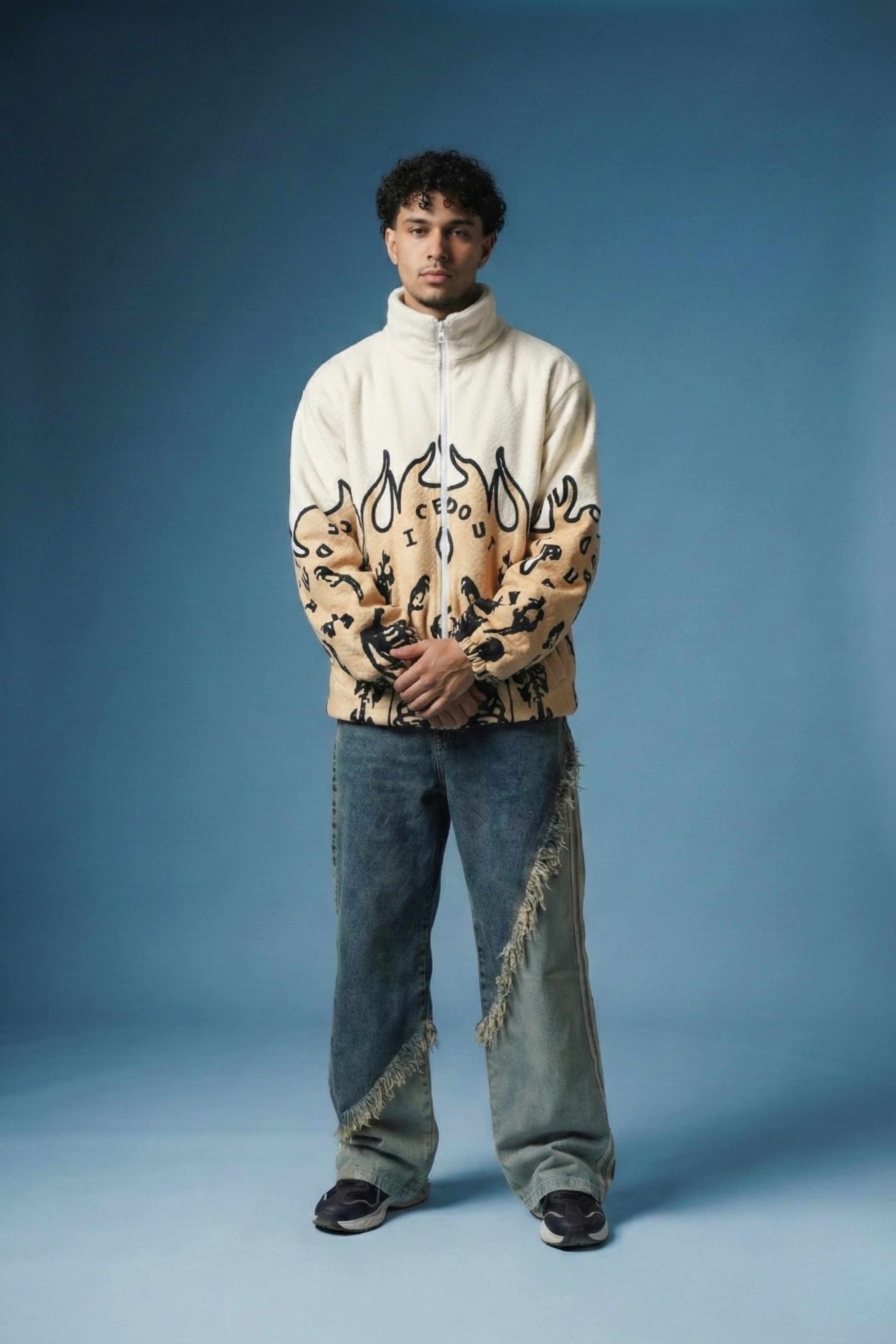 ICEDOUT Beige jacket