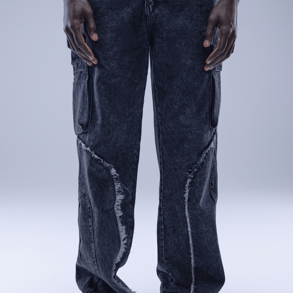 【DISCERNMENT】Ice vintage cargo denim DISCERNMENT】Ice vintage cargo denim (DISCERNMENT/デニム