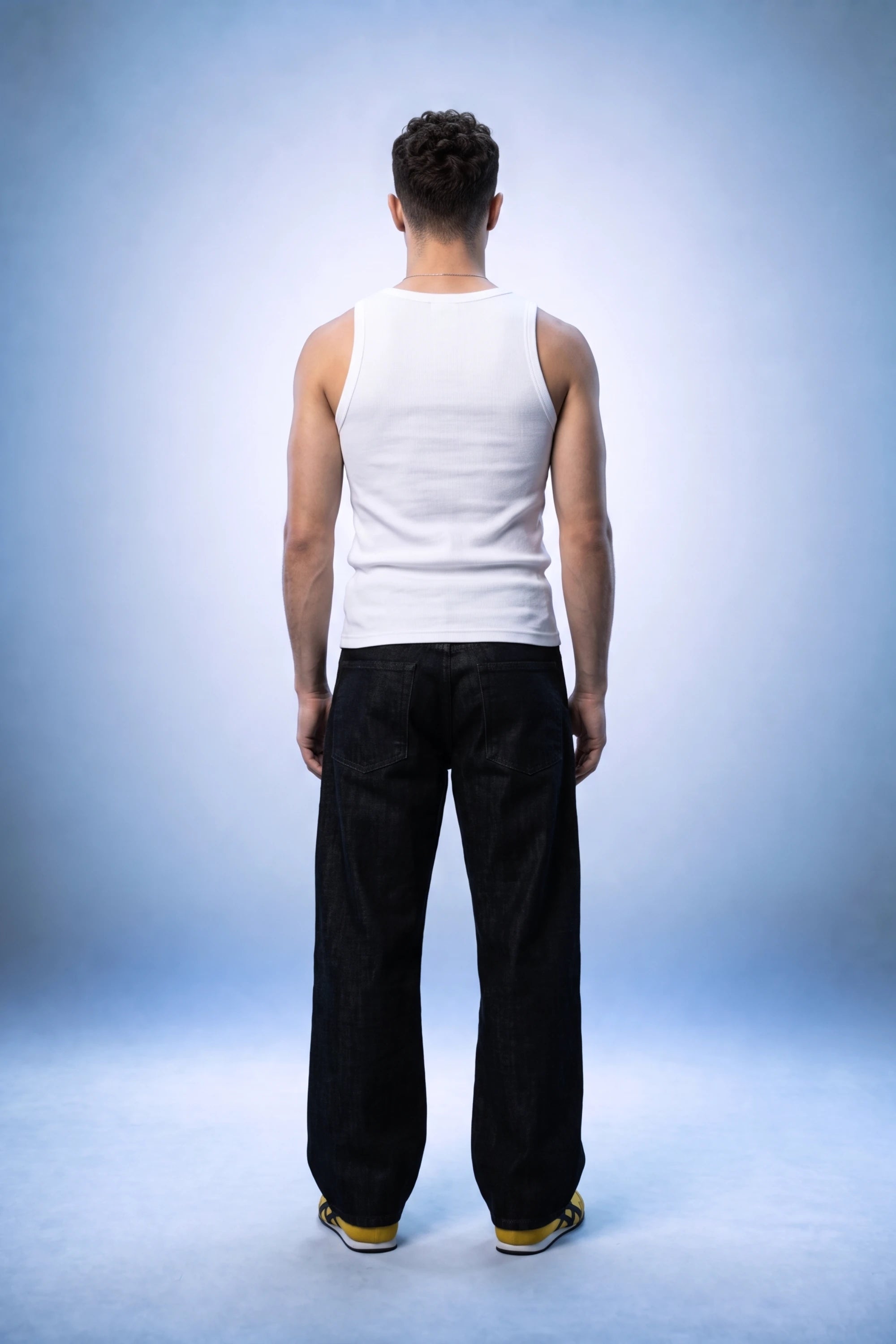 Iced White Tank Top