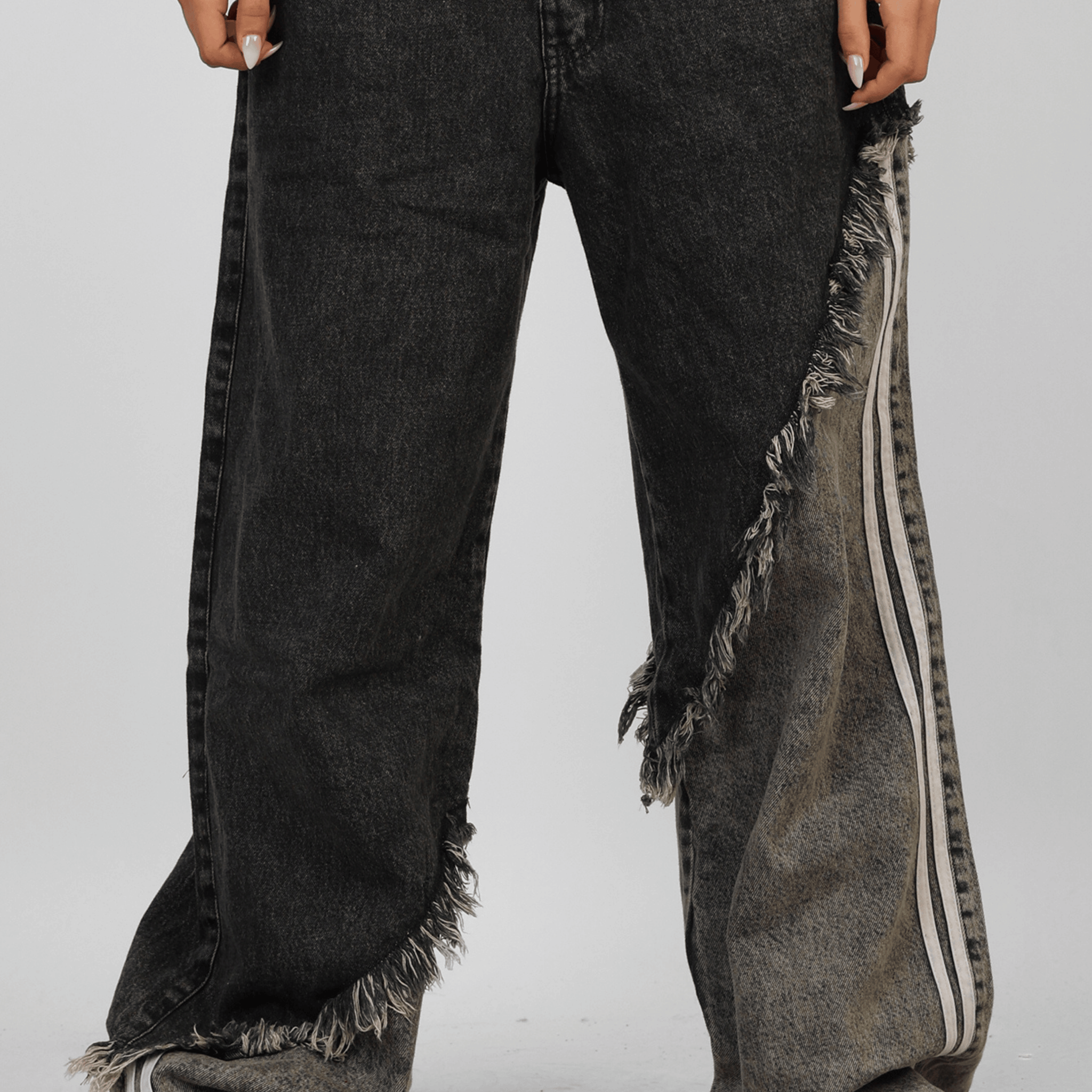 Adidas Washed Black Denim