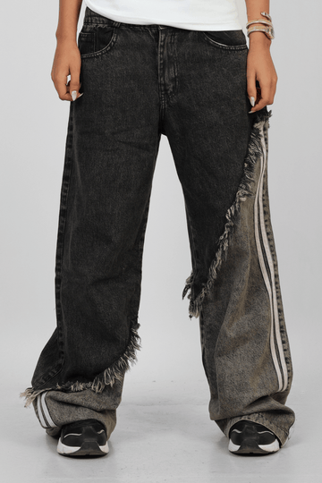 Adidas Washed Black Denim