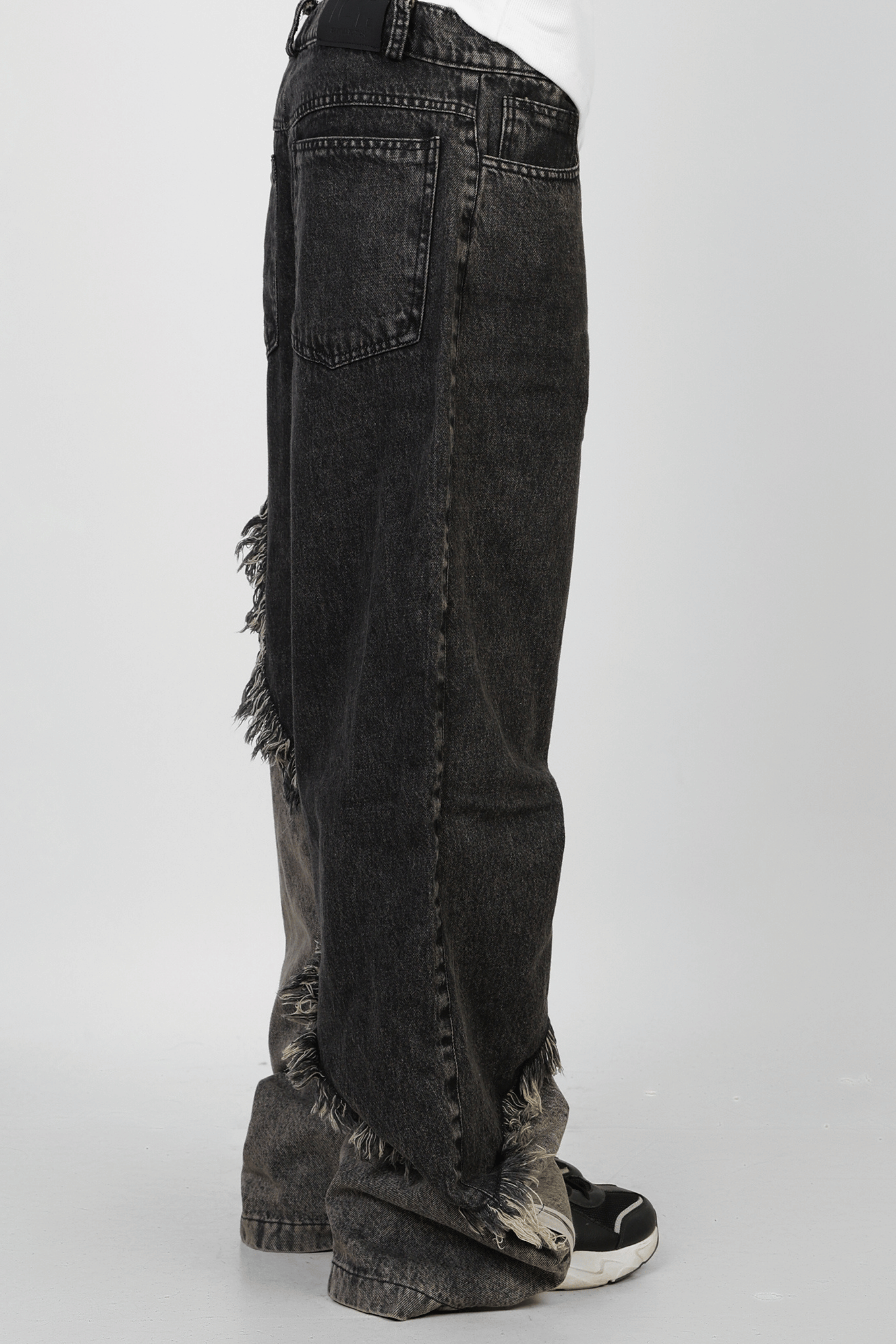 Adidas Washed Black Denim