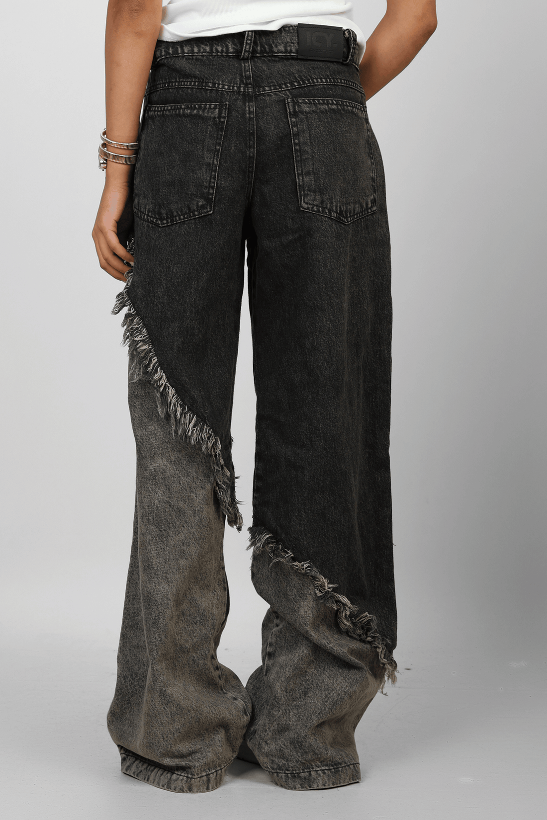 Adidas Washed Black Denim