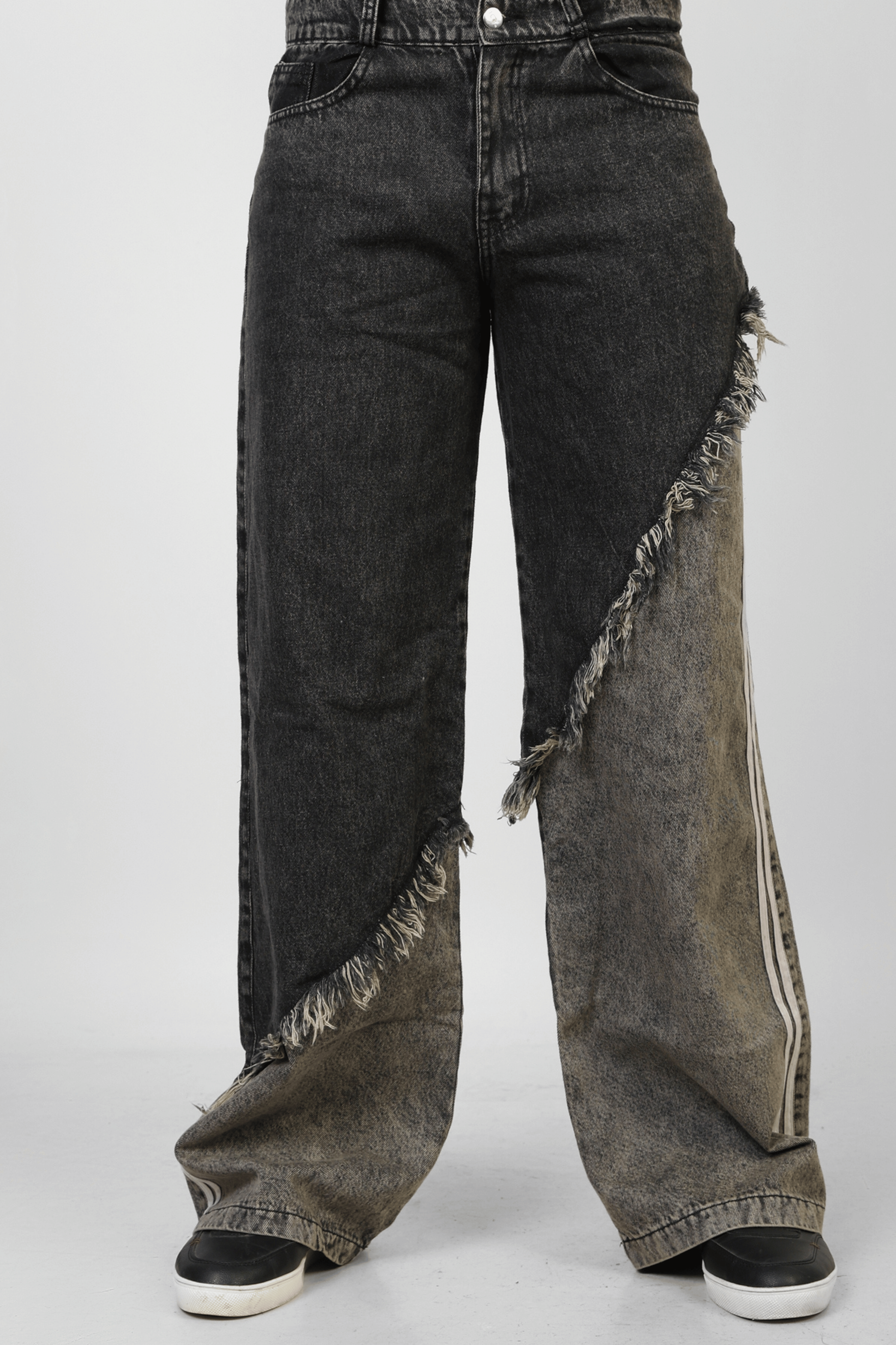 Adidas Washed Black Denim