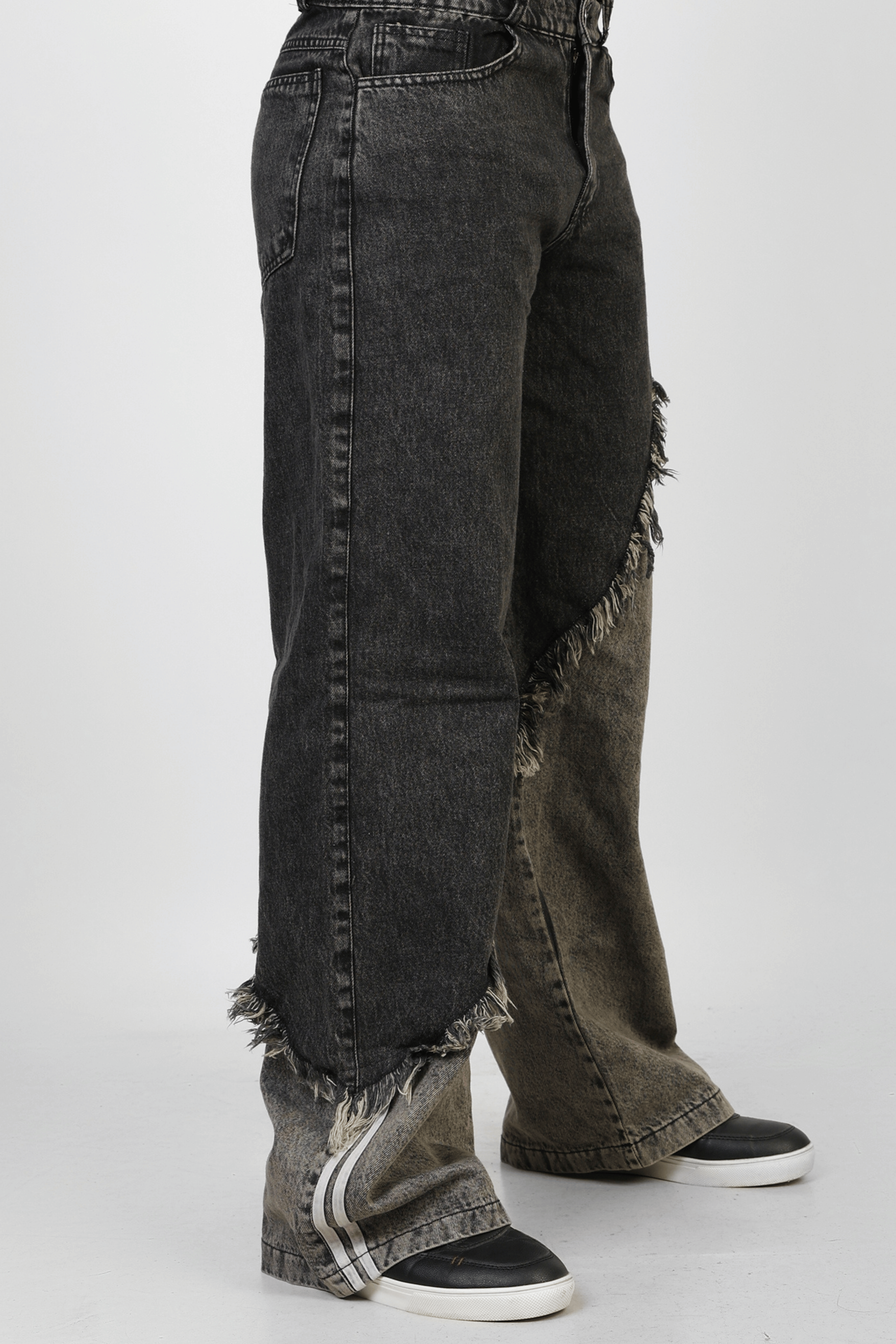 Adidas Washed Black Denim