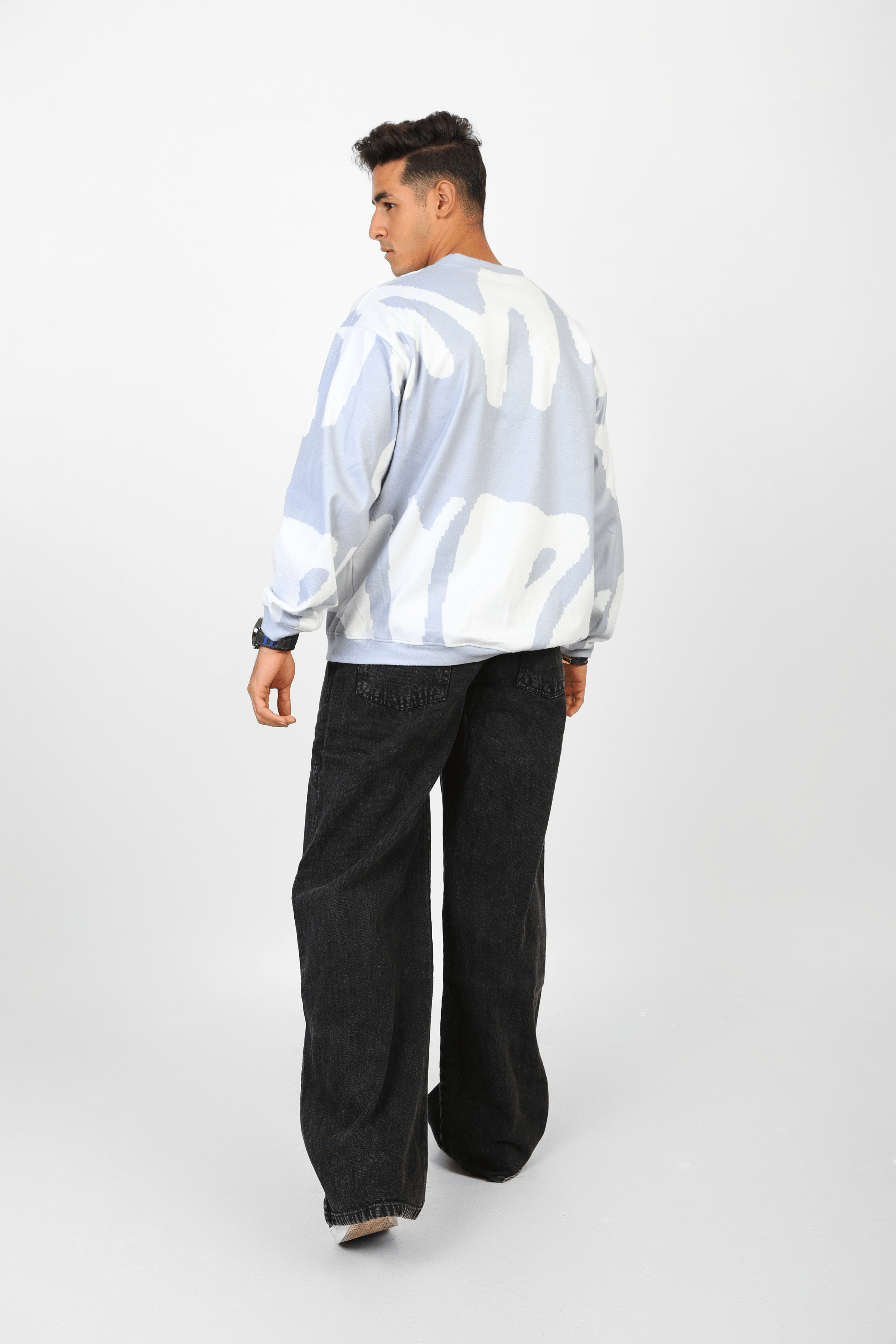 ICEDOUT Sky Blue CrewNeck